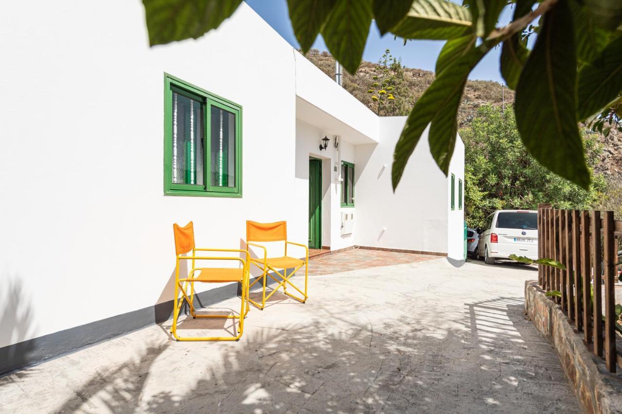 Sunset Views Terrace 2Br Cave House - Parking Villa Santa Brigida  Luaran gambar