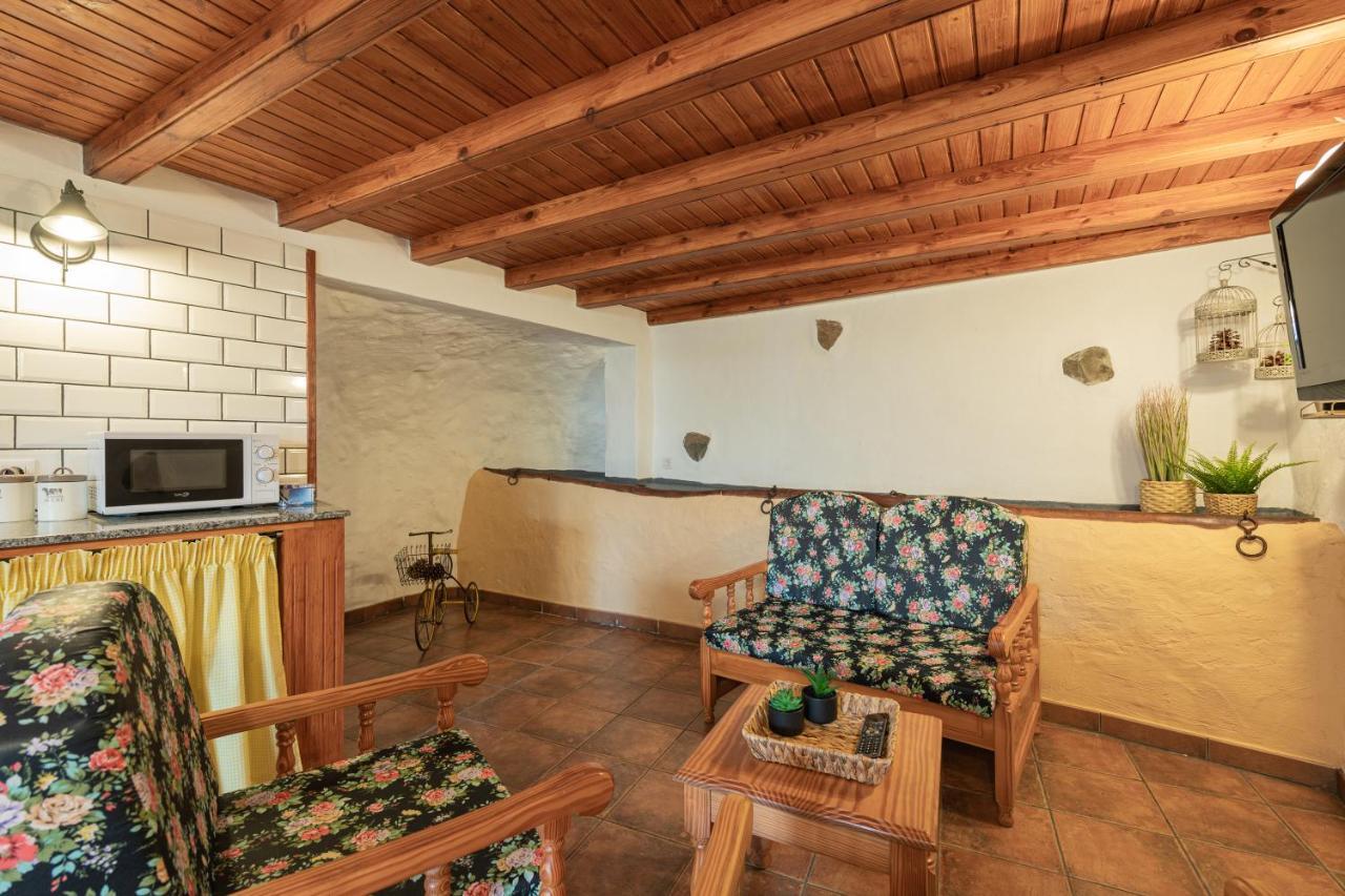 Sunset Views Terrace 2Br Cave House - Parking Villa Santa Brigida  Luaran gambar